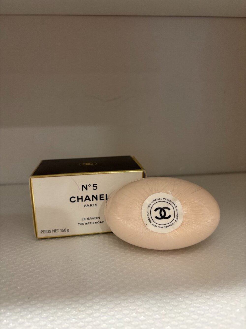 CHANEL NO 5 PERFUMED BATH BAR SOAP SAVON SEALED NIB (5.3 OUNCE)